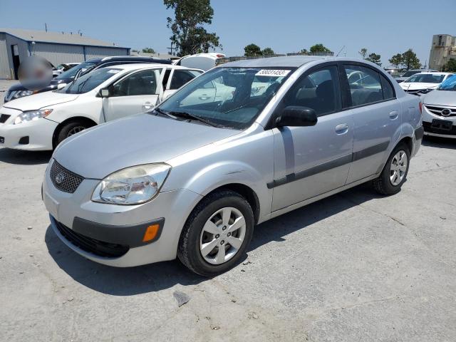 KIA RIO BASE 2008 with VIN KNADE123386319463 - Photo from auction