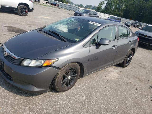HONDA CIVIC LX 2012 with VIN 2HGFB2F51CH331528 - Photo from auction
