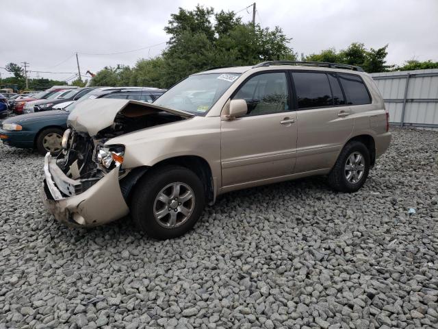 TOYOTA HIGHLANDER 2006 with VIN JTEGP21A760125708 - Photo from auction