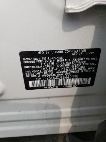 Photo 14 from auction – 2020 SUBARU FORESTER P with VIN JF2SKAJC2LH442996