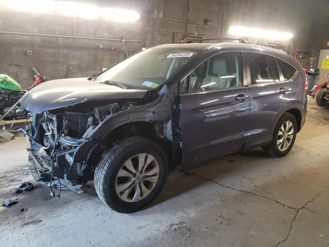 HONDA CR-V EXL 2012 with VIN JHLRM4H76CC003933 - Photo from auction
