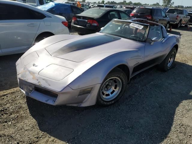 CHEVROLET CORVETTE 1982 with VIN 1G1AY8780C5119349 - Photo from auction