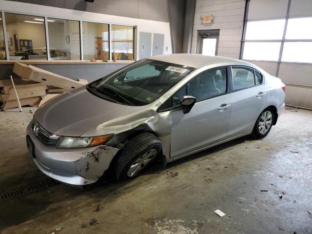 HONDA CIVIC LX 2012 with VIN 19XFB2F55CE100495 - Photo from auction