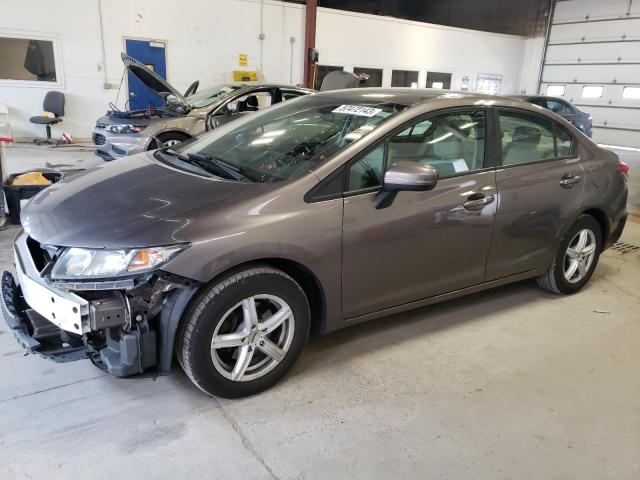 HONDA CIVIC LX 2014 with VIN 19XFB2F56EE061614 - Photo from auction