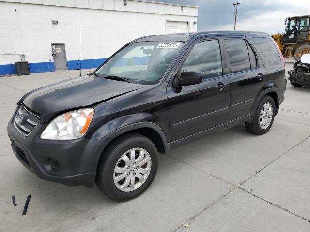 HONDA CR-V EX 2006 with VIN JHLRD78886C019114 - Photo from auction
