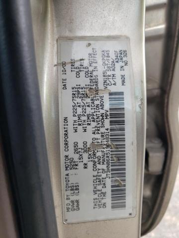 Photo 14 from auction – 2001 TOYOTA 4RUNNER SR with VIN JT3HN86R519048314
