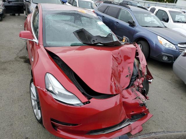 Photo 5 from auction – 2018 TESLA MODEL 3 with VIN 5YJ3E1EA5JF011083