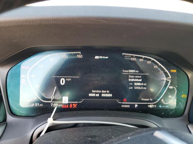 Photo 9 from auction – 2022 BMW 330E with VIN 3MW5P7J08N8C56079