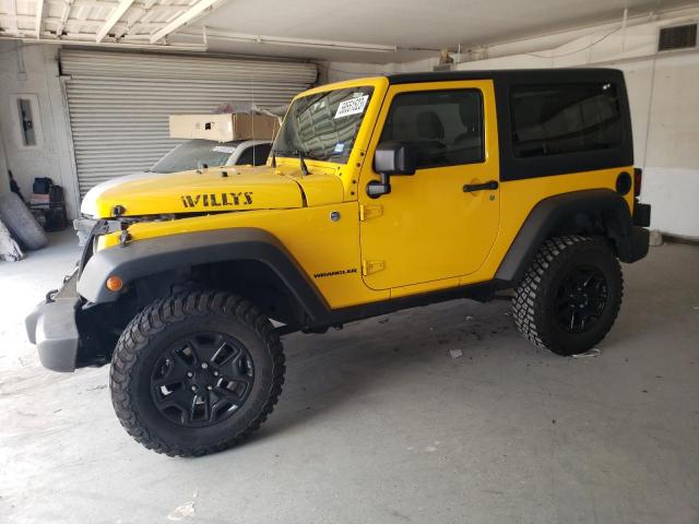 JEEP WRANGLER S 2015 with VIN 1C4AJWAG4FL704905 - Photo from auction