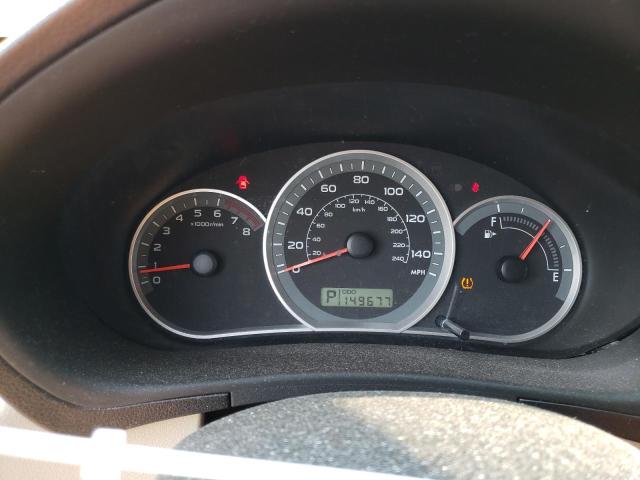 Photo 9 from auction – 2009 SUBARU IMPREZA with VIN JF1GE60659H502613