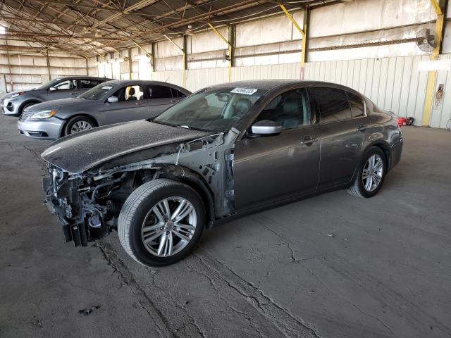 INFINITI G25 BASE 2011 with VIN JN1DV6AP4BM604389 - Photo from auction