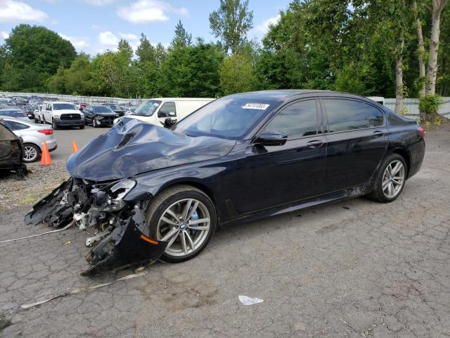 BMW 740 I 2017 with VIN WBA7E2C5XHG739377 - Photo from auction