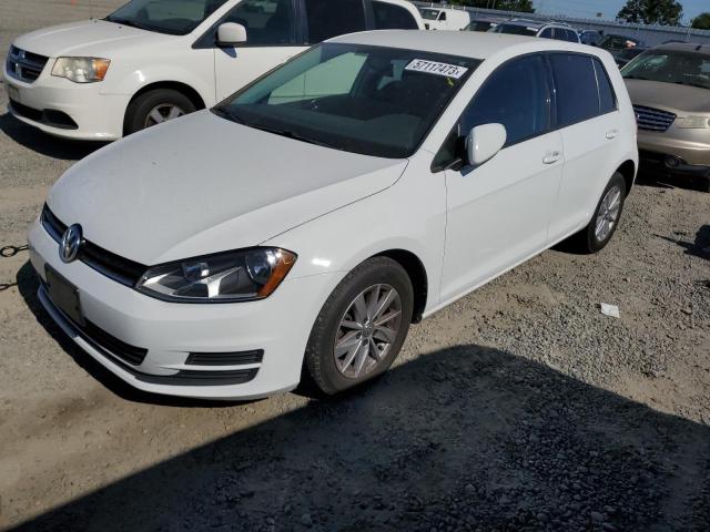 VOLKSWAGEN GOLF S 2017 with VIN 3VW217AU0HM060530 - Photo from auction