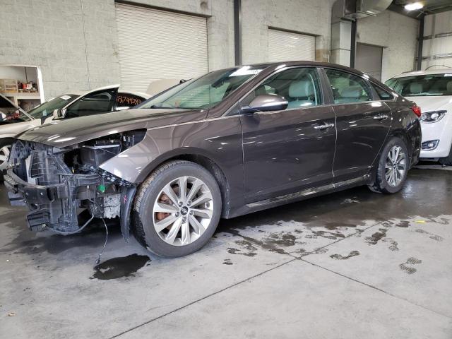 HYUNDAI SONATA SPO 2017 with VIN 5NPE34AF2HH482850 - Photo from auction