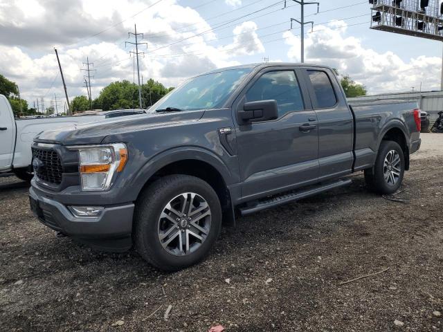FORD F150 SUPER 2021 with VIN 1FTEX1EP3MFA57390 - Photo from auction
