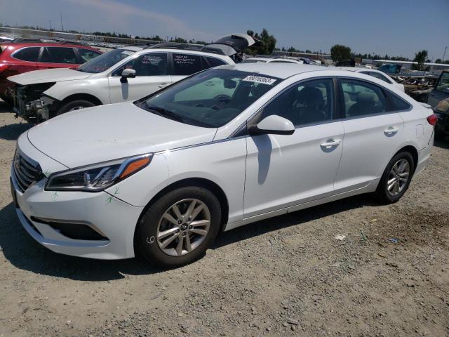 HYUNDAI SONATA SE 2016 with VIN 5NPE24AF7GH335473 - Photo from auction