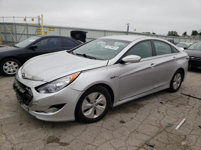 HYUNDAI SONATA HYB 2013 with VIN KMHEC4A40DA099341 - Photo from auction
