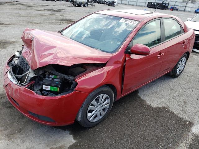 KIA FORTE EX 2013 with VIN KNAFU4A26D5682152 - Photo from auction