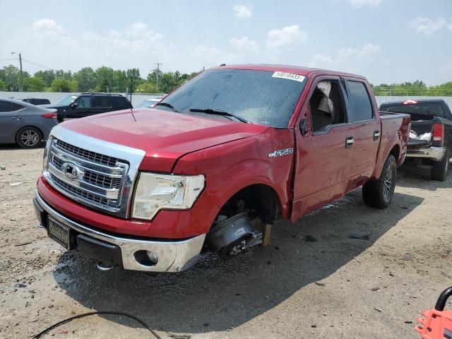 FORD F150 SUPER 2013 with VIN 1FTFW1EF9DFD45445 - Photo from auction