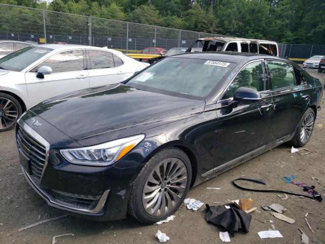 GENESIS G90 PREMIU 2017 with VIN KMHG34JA3HU033207 - Photo from auction