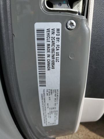 Photo 14 from auction – 2022 CHRYSLER PACIFICA T with VIN 2C4RC1BG7NR109549