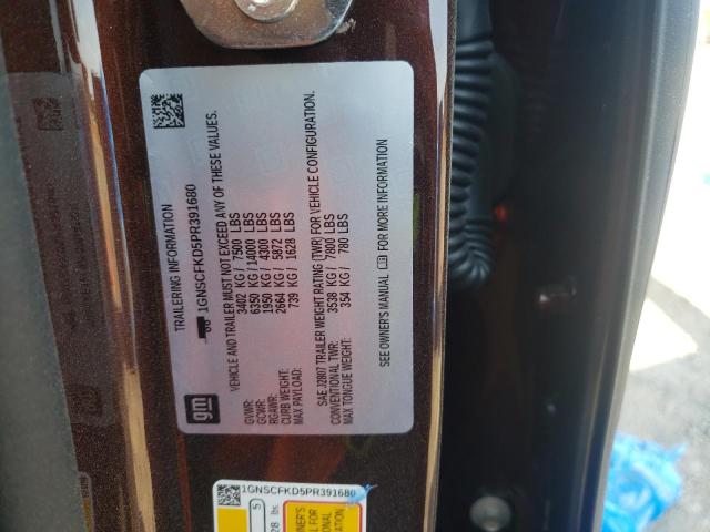 Photo 14 from auction – 2023 CHEVROLET SUBURBAN C with VIN 1GNSCFKD5PR391680