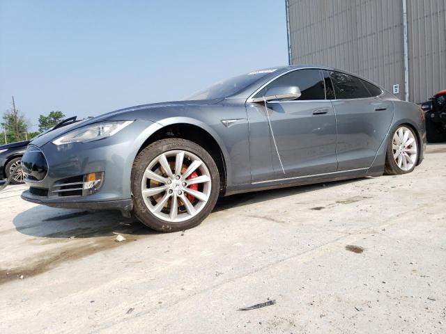 TESLA MODEL S 2014 with VIN 5YJSA1H11EFP39475 - Photo from auction