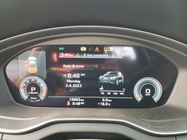 Photo 9 from auction – 2022 AUDI Q5 PREMIUM with VIN WA1EAAFYXN2053462