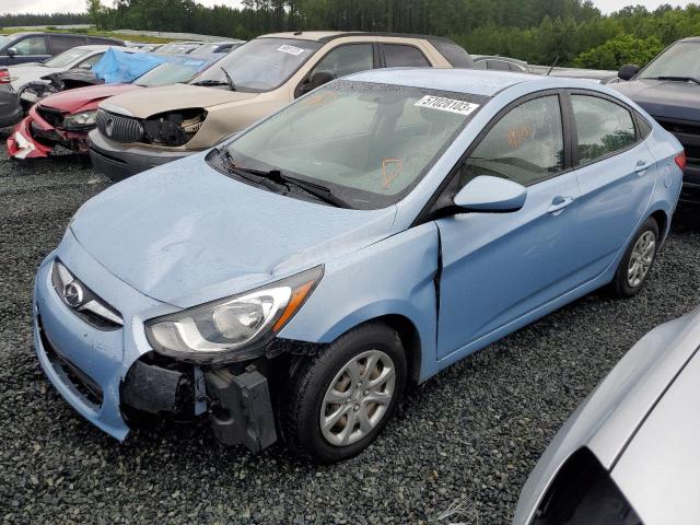 HYUNDAI ACCENT GLS 2014 with VIN KMHCT4AE3EU716599 - Photo from auction