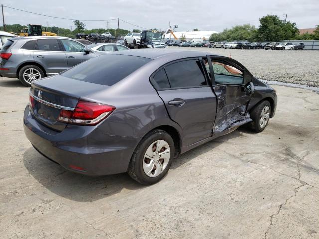 Photo 3 from auction – 2015 HONDA CIVIC LX with VIN 19XFB2F54FE274479