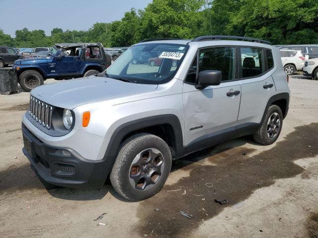 JEEP RENEGADE S 2015 with VIN ZACCJBAT7FPC38185 - Photo from auction