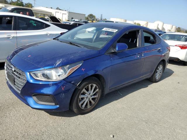 HYUNDAI ACCENT SE 2018 with VIN 3KPC24A35JE021166 - Photo from auction