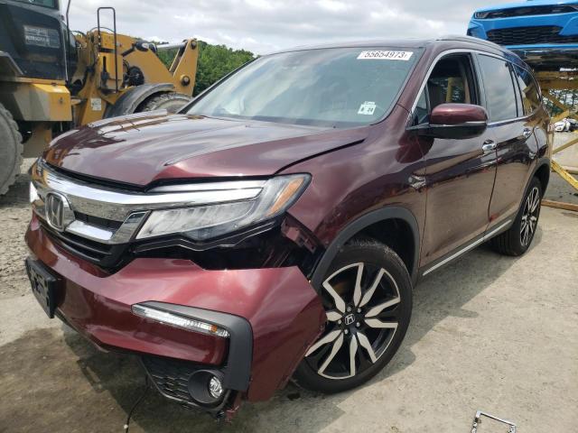 HONDA PILOT ELIT 2019 with VIN 5FNYF6H06KB081180 - Photo from auction