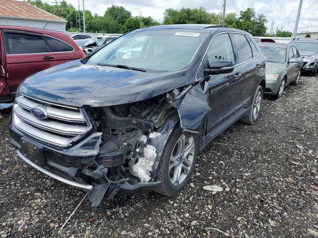 FORD EDGE TITAN 2017 with VIN 2FMPK4K9XHBC48290 - Photo from auction