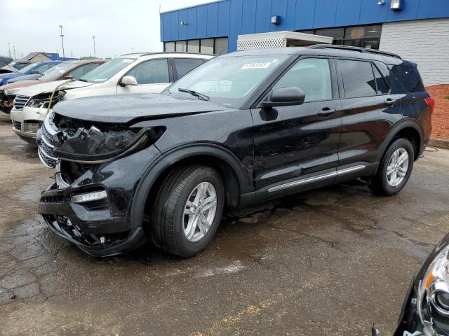 FORD EXPLORER X 2022 with VIN 1FMSK8DH8NGA23005 - Photo from auction