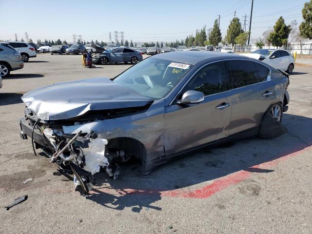 INFINITI Q50 LUXE 2018 with VIN JN1EV7AP8JM360951 - Photo from auction