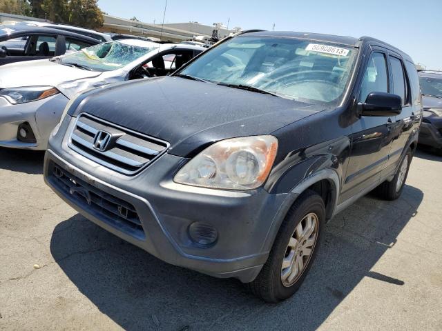 HONDA CR-V EX 2005 with VIN JHLRD78855C002303 - Photo from auction