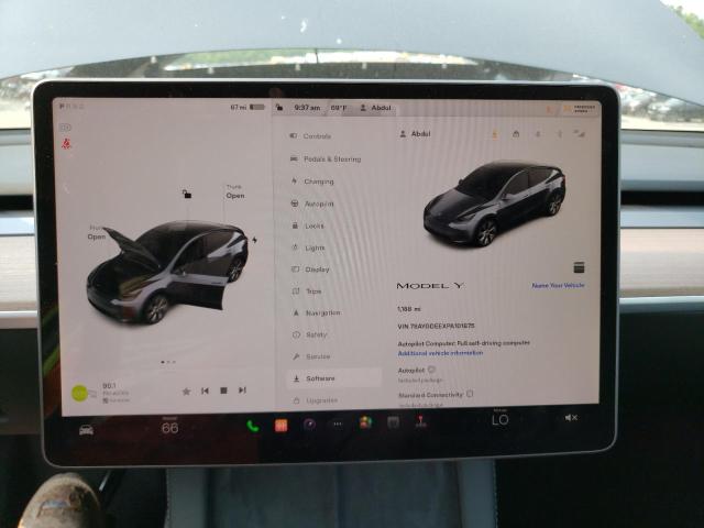Photo 9 from auction – 2023 TESLA MODEL Y with VIN 7SAYGDEEXPA101875