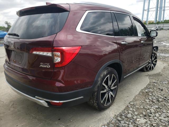 Photo 3 from auction – 2019 HONDA PILOT ELIT with VIN 5FNYF6H06KB081180