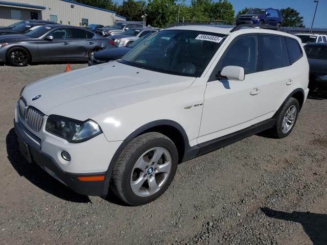 BMW X3 3.0SI 2008 with VIN WBXPC93448WJ22977 - Photo from auction