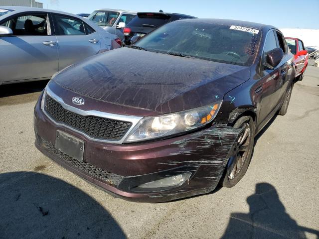 KIA OPTIMA LX 2013 with VIN 5XXGM4A78DG129176 - Photo from auction