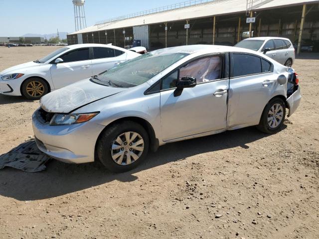 HONDA CIVIC LX 2012 with VIN 2HGFB2F56CH311971 - Photo from auction