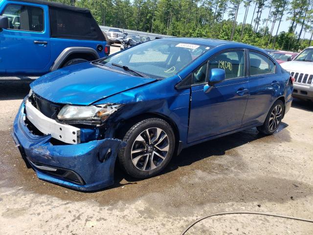 HONDA CIVIC EX 2013 with VIN 2HGFB2F82DH552924 - Photo from auction