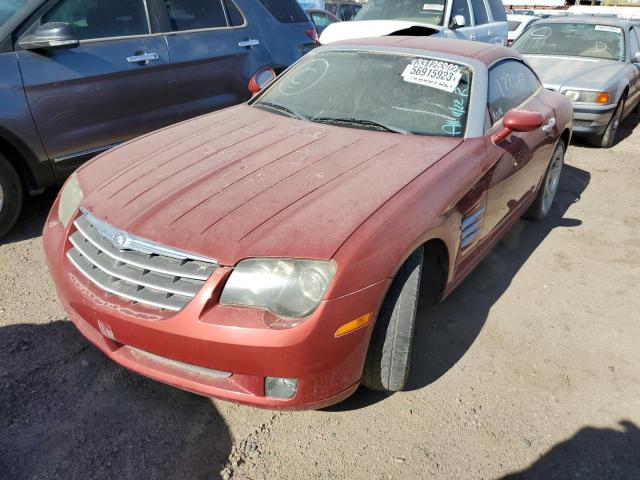 CHRYSLER CROSSFIRE 2004 with VIN 1C3AN69L64X000687 - Photo from auction