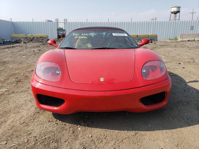 Photo 5 from auction – 2004 FERRARI 360 SPIDER with VIN ZFFYT53A740135513