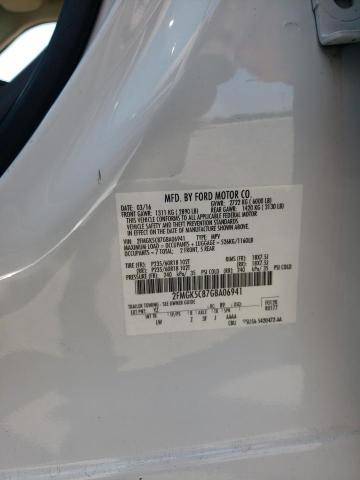Photo 14 from auction – 2016 FORD FLEX SEL with VIN 2FMGK5C87GBA06941