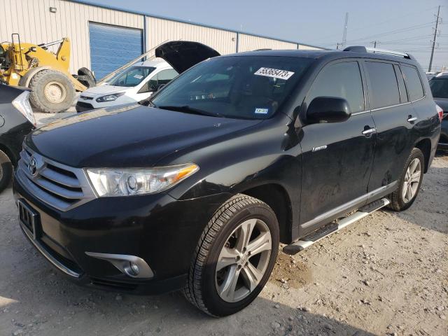 TOYOTA HIGHLANDER 2012 مع رقم تعريف المركبة 5TDDK3EH9CS121087 - صورة من المزاد