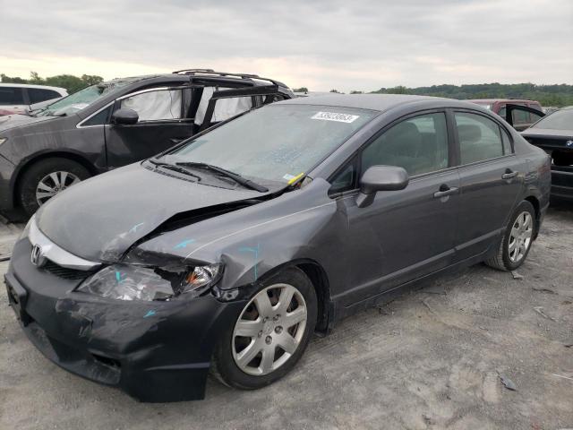 Photo 1 from auction – 2009 HONDA CIVIC LX with VIN 19XFA16559E036156