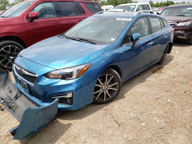 SUBARU IMPREZA LI 2018 with VIN 4S3GTAT69J3712373 - Photo from auction