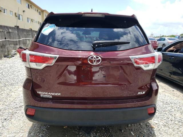 Photo 6 from auction – 2016 TOYOTA HIGHLANDER with VIN 5TDKKRFH2GS125321